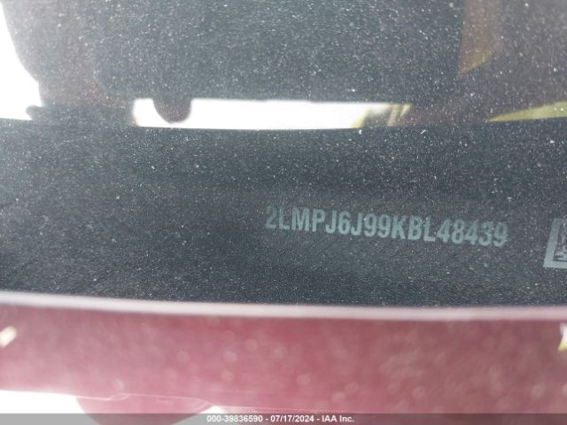2LMPJ6J99KBL48439 Lincoln Nautilus Standard