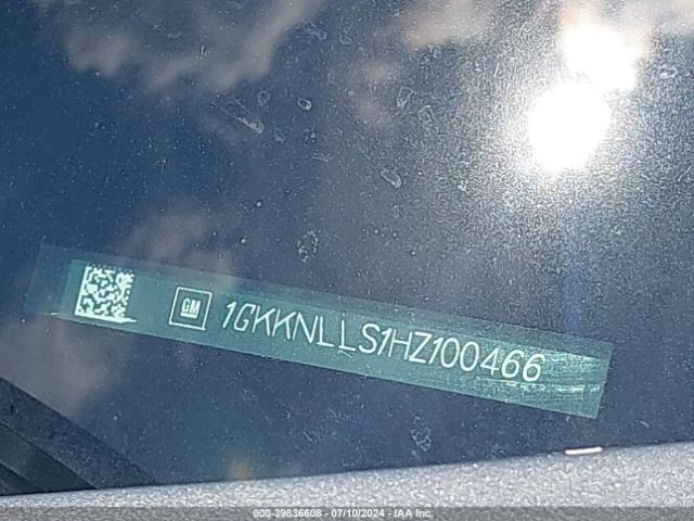 1GKKNLLS1HZ100466 GMC Acadia Sle-2