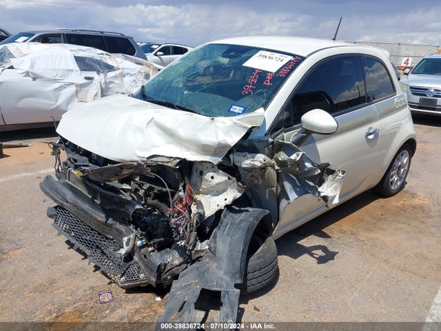 2013 FIAT 500 3C3CFFAR0DT752841 Photo 1