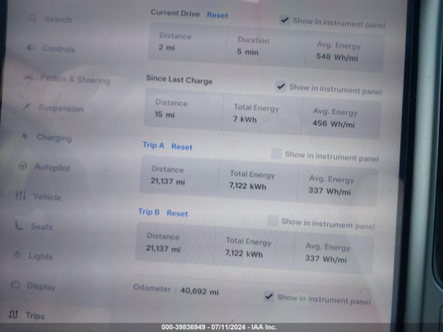 5YJXCBE23LF248843 Tesla Model X Long Range Dual Motor All-wheel Drive/long Range Plus Dual Motor All-wheel Drive