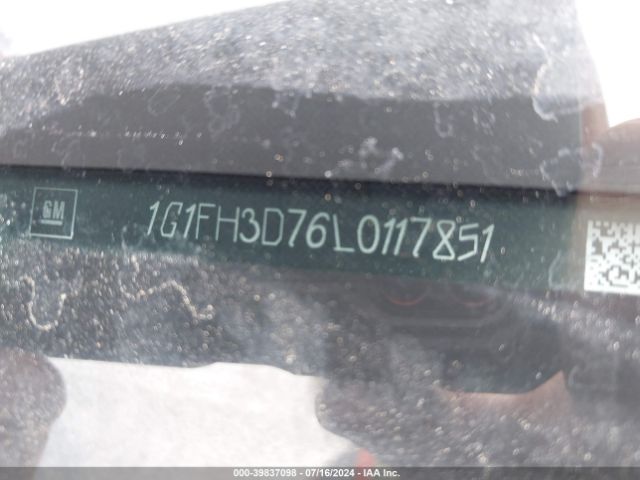 1G1FH3D76L0117851 Chevrolet Camaro Rwd  2ss