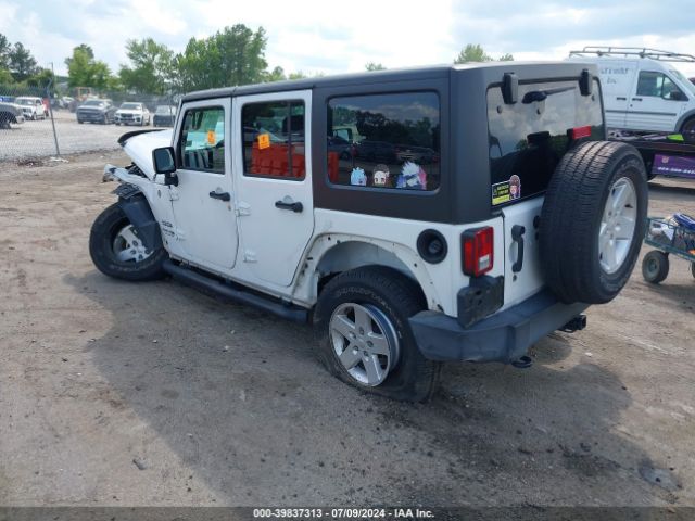 1C4BJWDG8JL860308 Jeep Wrangler Jk Unlimited Sport S 4x4