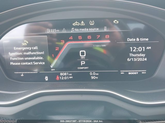 WAUB4AF46PA084338 Audi S4 Premium Plus Tfsi Quattro Tiptronic