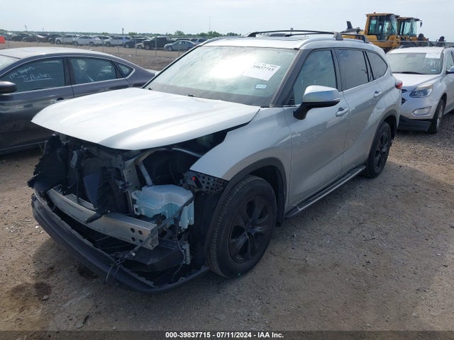 Toyota Highlander Xle 2021 5TDGZRAH7MS062088 Image 2
