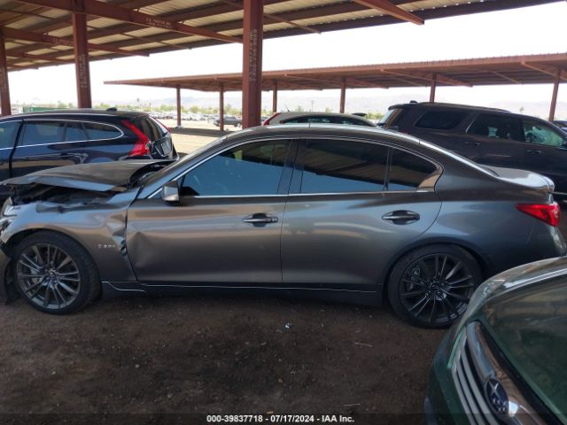 JN1FV7AP0GM420248 Infiniti Q50 3.0t Red Sport 400