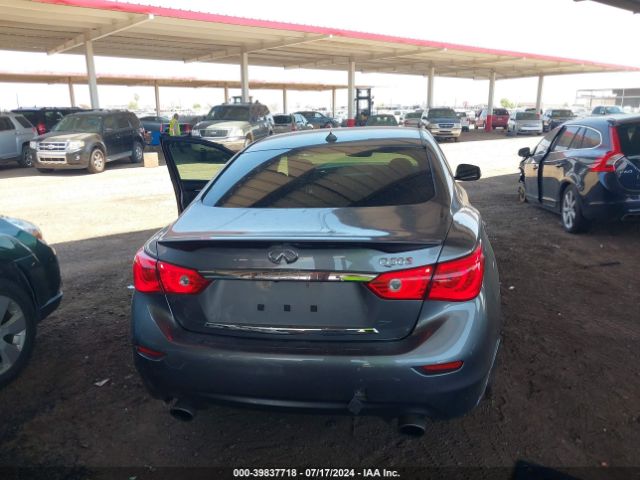 JN1FV7AP0GM420248 Infiniti Q50 3.0t Red Sport 400