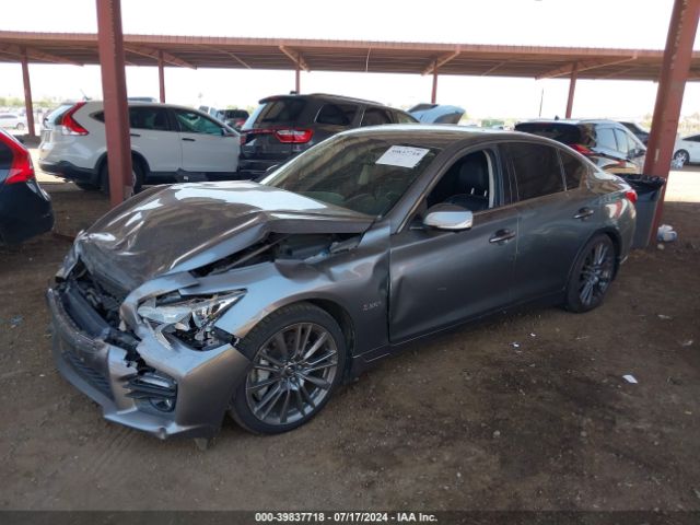 JN1FV7AP0GM420248 Infiniti Q50 3.0t Red Sport 400