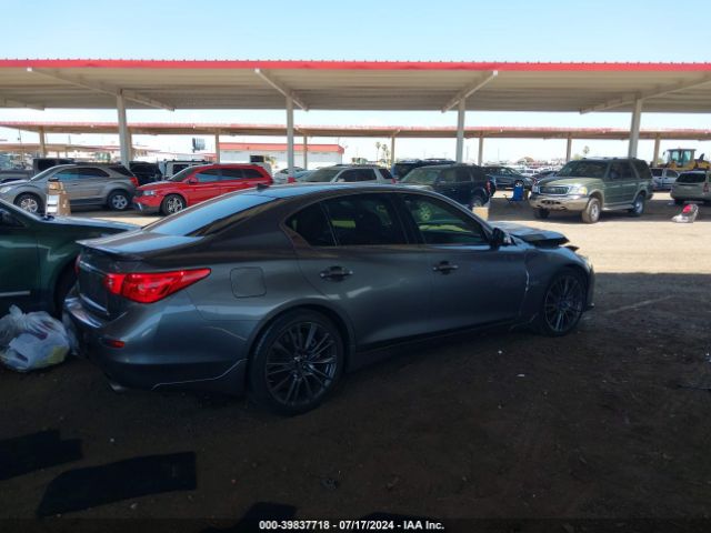 JN1FV7AP0GM420248 Infiniti Q50 3.0t Red Sport 400