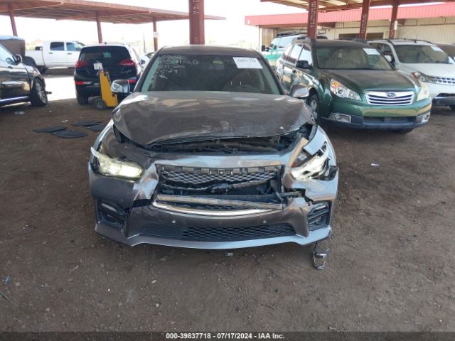 JN1FV7AP0GM420248 Infiniti Q50 3.0t Red Sport 400
