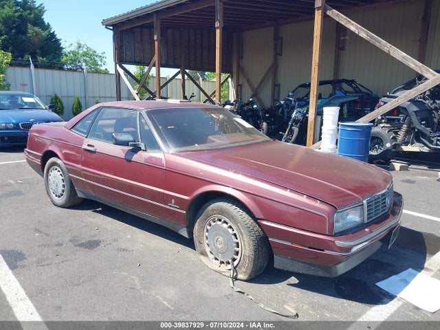 1987 CADILLAC ALLANTE 1G6VR3177HU101178
