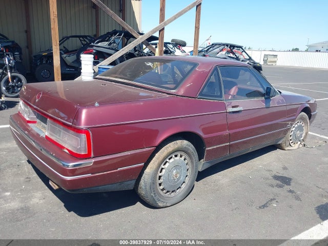 1987 CADILLAC ALLANTE 1G6VR3177HU101178 Photo 3