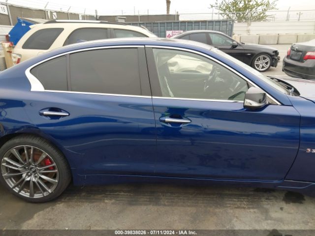 JN1FV7AP2KM760400 Infiniti Q50 3.0t Red Sport 400