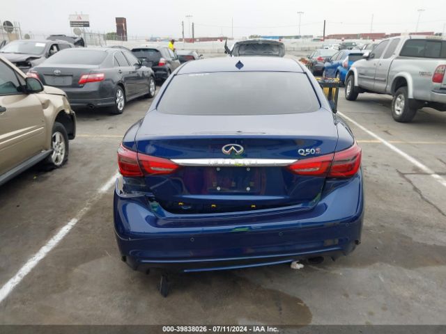 JN1FV7AP2KM760400 Infiniti Q50 3.0t Red Sport 400