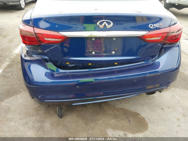 JN1FV7AP2KM760400 Infiniti Q50 3.0t Red Sport 400