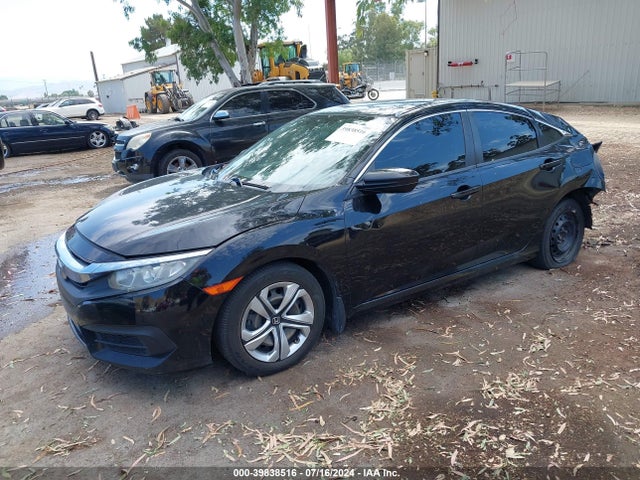 Honda Civic Lx 2017 2HGFC2F56HH576720 Image 2