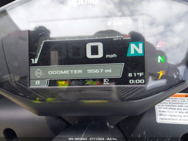 2021 APRILIA TUONO ZD4KSUE0XMS000721 Photo 6