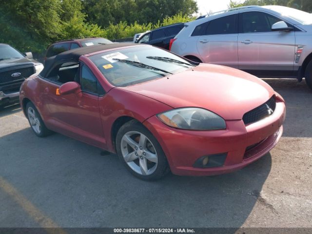 2009 MITSUBISHI ECLIPSE SPYDER 4A3AL25F69E041458