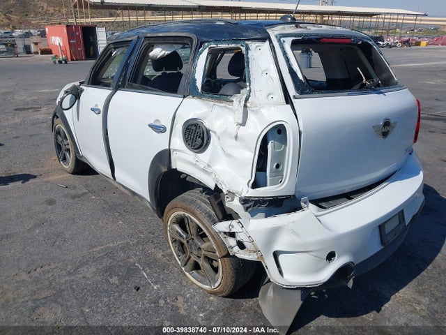 2011 MINI COOPER S COUNTRYMAN WMWZC3C56BWL78599 Photo 2