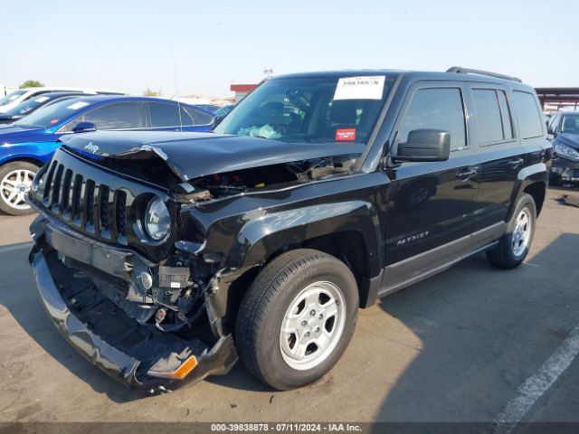 1C4NJPBA9HD148766 Jeep Patriot Sport Fwd