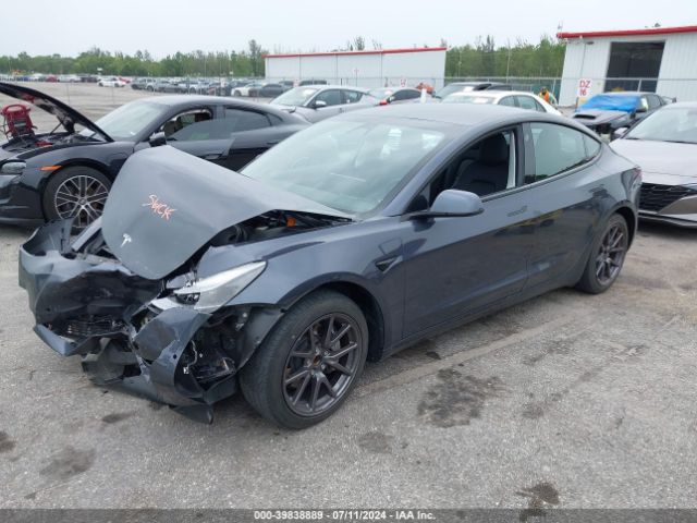 5YJ3E1EA4MF043818 Tesla Model 3 Standard Range Plus Rear-wheel Drive