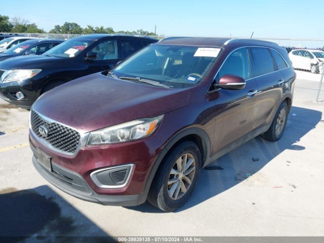 5XYPG4A39GG128574 KIA Sorento 2.4l Lx