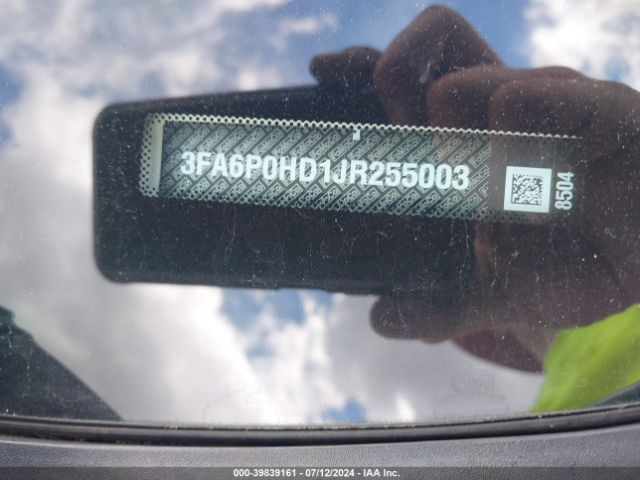 3FA6P0HD1JR255003 Ford FUSION SE