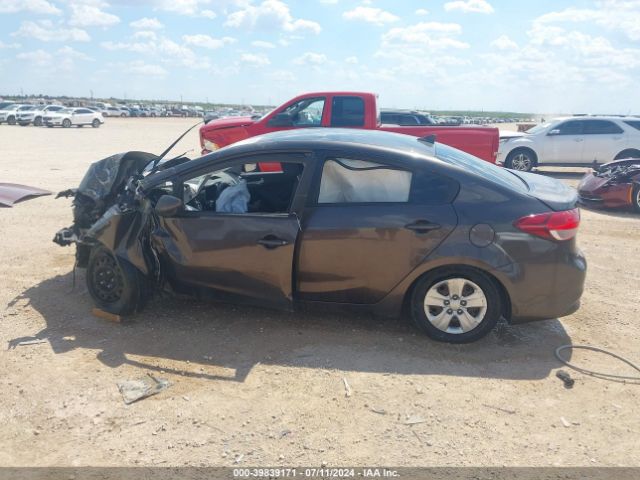 3KPFL4A73HE013302 KIA FORTE LX