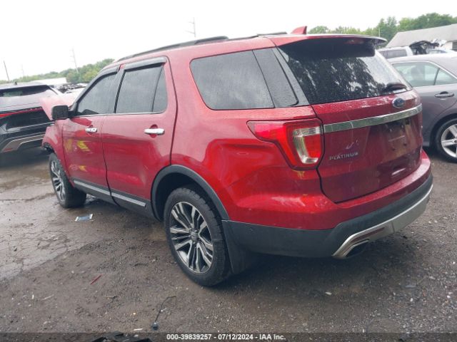 1FM5K8HT2GGB92550 Ford Explorer Platinum