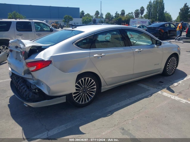 Ford Fusion Hybrid Titanium 2018 3FA6P0RU3JR214144 Image 4
