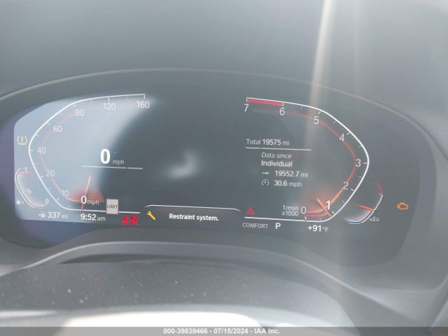 5UXTY5C00M9H80308 BMW X3 Xdrive30i