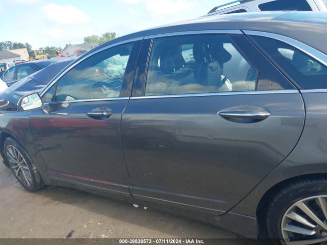 3LN6L5A95JR627303 Lincoln Mkz Premiere