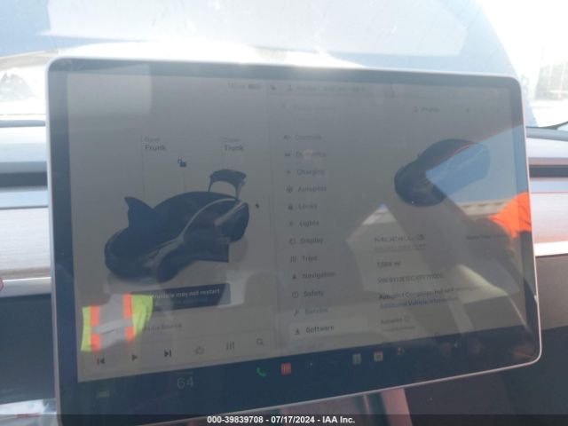 5YJ3E1ECXPF711000 Tesla Model 3 Performance Dual Motor All-wheel Drive