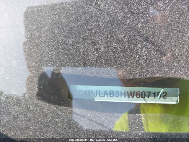 1C4PJLAB3HW607192 Jeep Cherokee Sport Fwd
