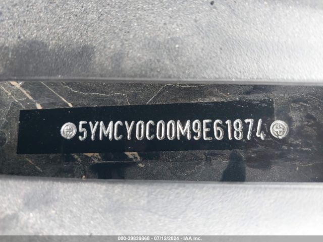 5YMCY0C00M9E61874 BMW X6 M