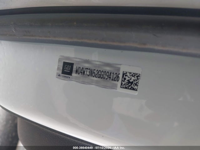 W04WT3N52GG094126 Buick Cascada Premium