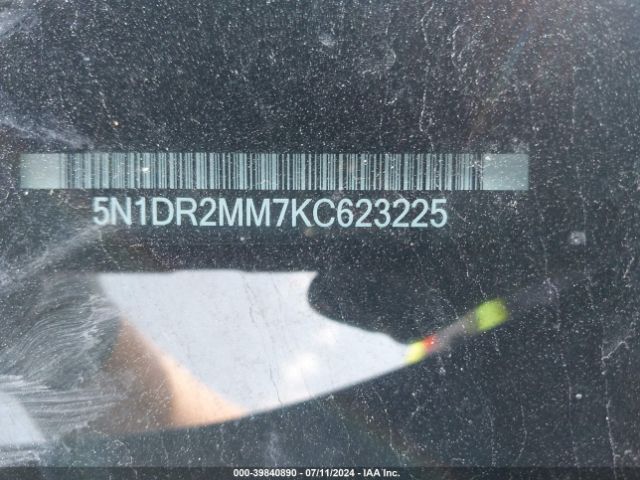 5N1DR2MM7KC623225 Nissan Pathfinder Sv