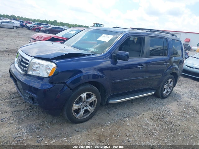 Honda Pilot Ex-l 2015 5FNYF3H53FB023348 Image 2