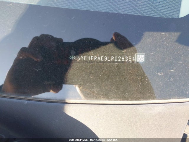 Toyota COROLLA LE 2020 5YFHPRAE9LP028354 Image 9
