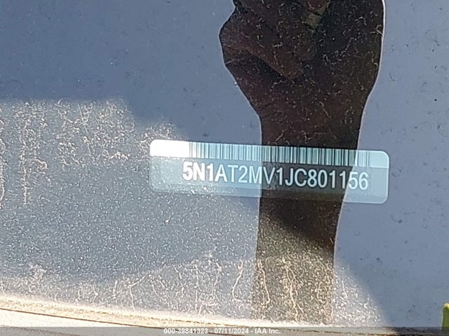 Nissan ROGUE SV 2018 5N1AT2MV1JC801156 Image 9
