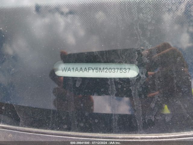 WA1AAAFY5M2037537 Audi Q5 Premium 45 Tfsi Quattro S Tronic