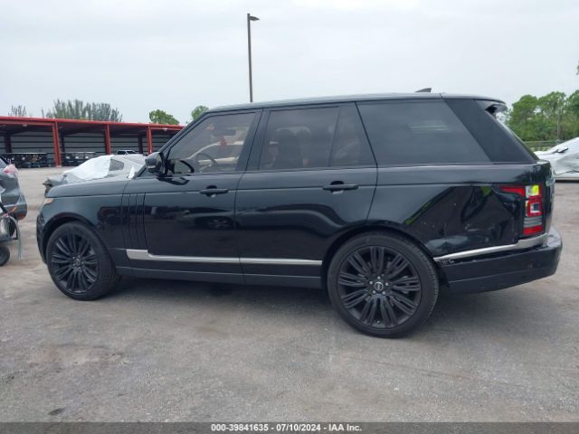SALGS2FVXHA361953 Land Rover Range Rover 3.0l V6 Supercharged Hse