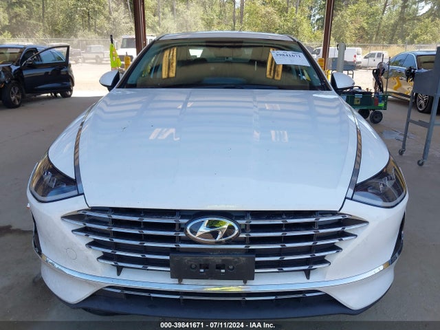 Hyundai Sonata Blue 2021 KMHL24JJXMA017020 Image 12