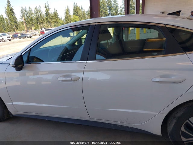 Hyundai Sonata Blue 2021 KMHL24JJXMA017020 Image 14