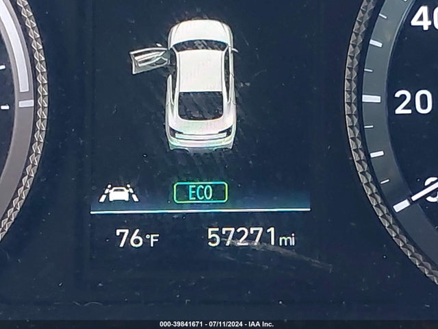 Hyundai Sonata Blue 2021 KMHL24JJXMA017020 Image 15