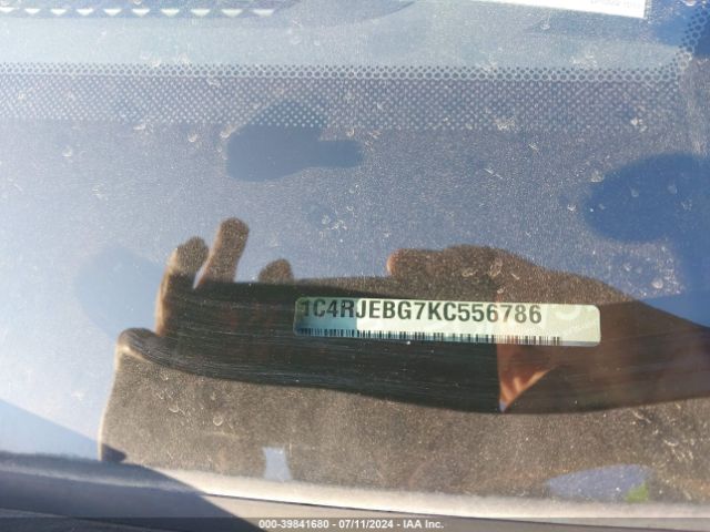 1C4RJEBG7KC556786 Jeep Grand Cherokee Limited 4x2