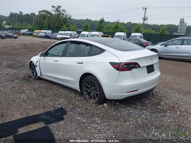 2022 TESLA MODEL 3 5YJ3E1EB3NF206694 Photo 2