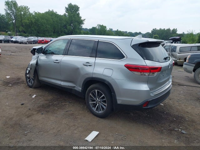 Toyota Highlander Xle 2019 5TDJZRFH6KS623005 Image 3