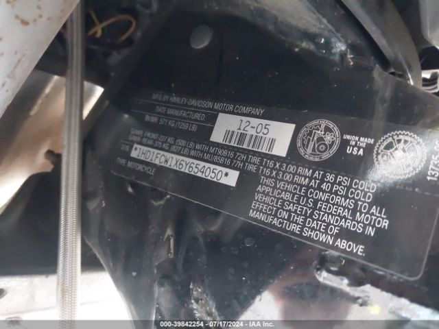 2006 HARLEY-DAVIDSON FLHTCUI 1HD1FCW1X6Y654050 Photo 9