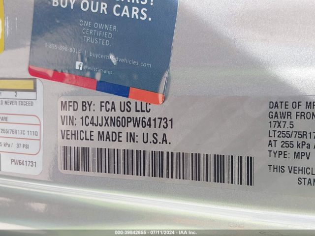 1C4JJXN60PW641731 Jeep Wrangler 4xe 4x4