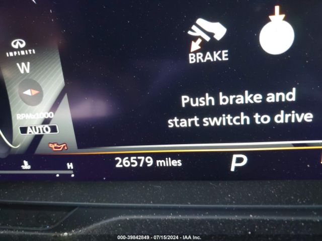 5N1DL1GS7PC352762 Infiniti Qx60 Sensory Awd